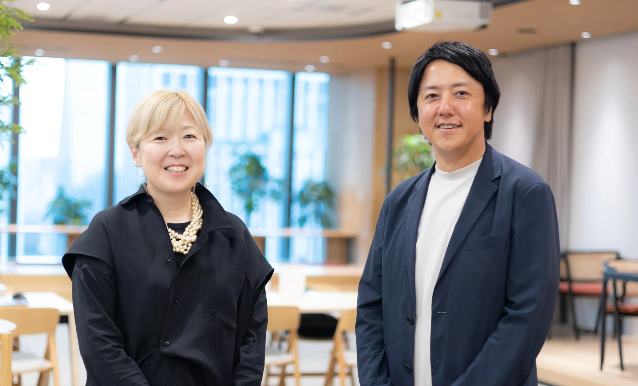 NTTドコモ・ベンチャーズ 代表取締役CEO&CCO 笹原 優子 代表取締役COO 安元 淳