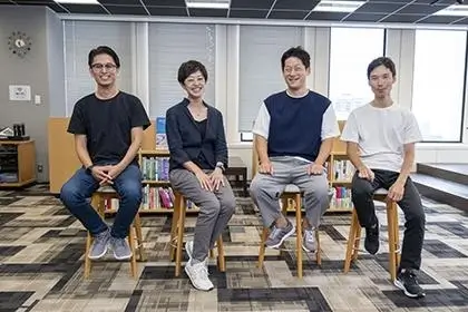 トークセッションの参加者。左からbooost technologies 代表取締役 青井宏憲氏、Tensor Energy 代表取締役 堀ナナ氏、NDV ディレクター 坂下裕樹氏、NDV シニアディレクター 西田克利氏