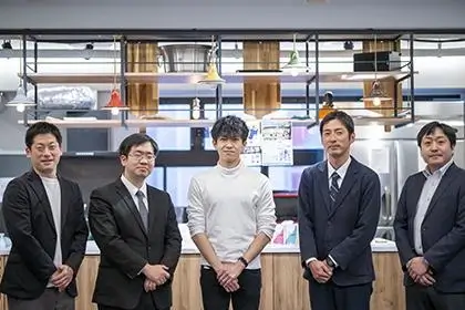インタビューに参加した面々。左から順に、NDV坂下氏、宮城県堀田氏、PoliPoli倉田氏、宮城県松谷氏、NTT Com武田氏